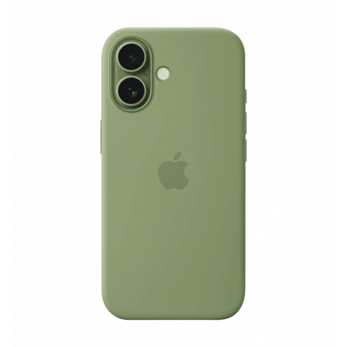 Силиконовый чехол Чохол для iPhone 17 с MagSafe — Светлый мох (MGEX4ZM)