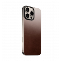 Чохол Nomad Magnetic Leather Rustic Brown Horween for iPhone 16 Pro Max (NM01361985)