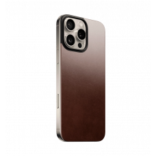 Чохол Nomad Magnetic Leather Rustic Brown Horween for iPhone 16 Pro Max (NM01361985)