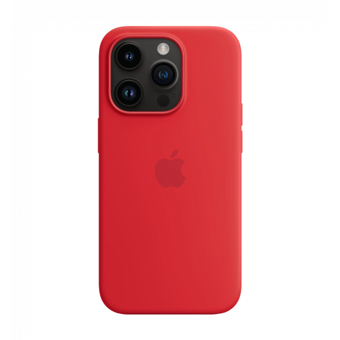 Чохол Силіконовий iPhone 14 Pro Silicone Case with MagSafe (PRODUCT)RED (MPTG3)