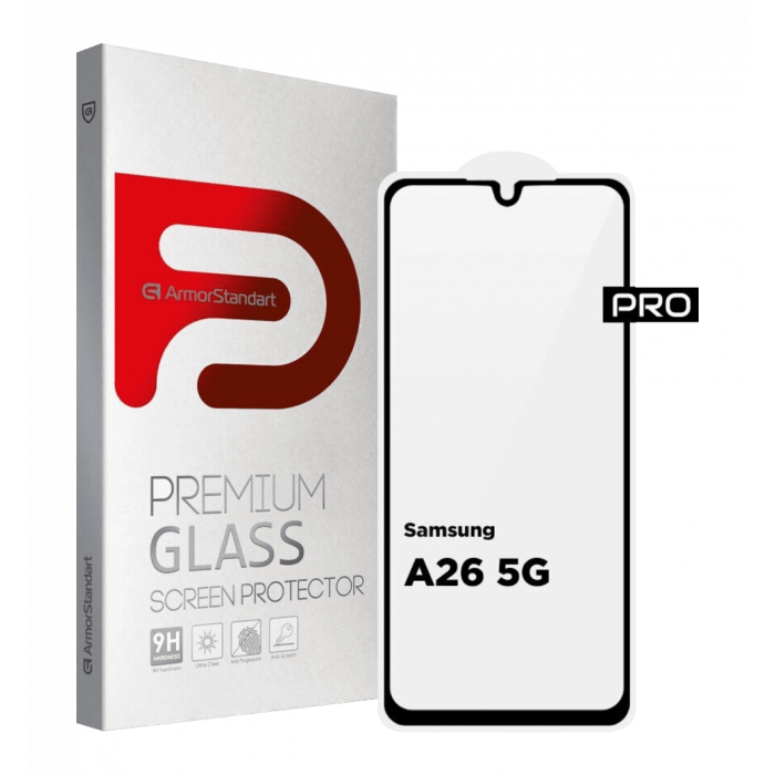 Захисне скло ArmorStandart Pro для Samsung A26 5G Black