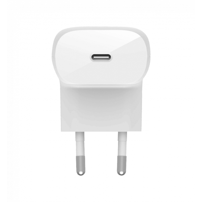 Адаптер Belkin 30Вт USB-С GAN PD PPS, White(WCA005VFWH)