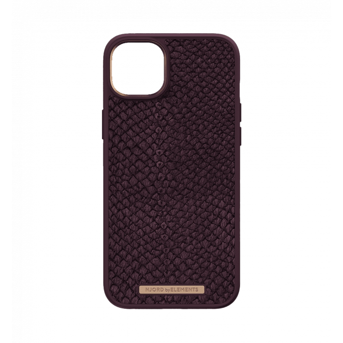 Чохол Njord Salmon Leather MagSafe Case Rust for iPhone 14 (NA41SL03)