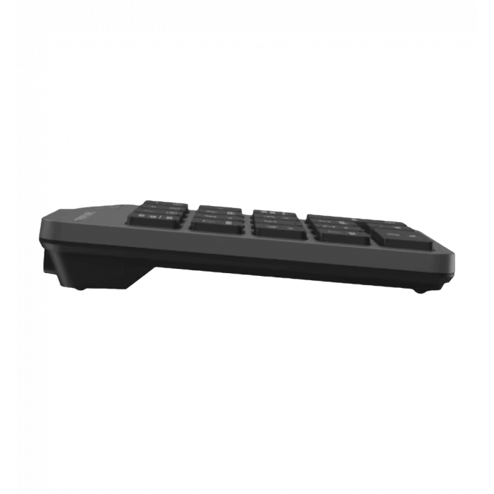 Клавіатура цифрова бездротова A4-Tech FBK21C (Smoky Grey), колір сірий