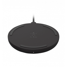 Бездротовий ЗП Belkin Pad Wireless Charging Qi, 10W, black (WIA001VFBK)
