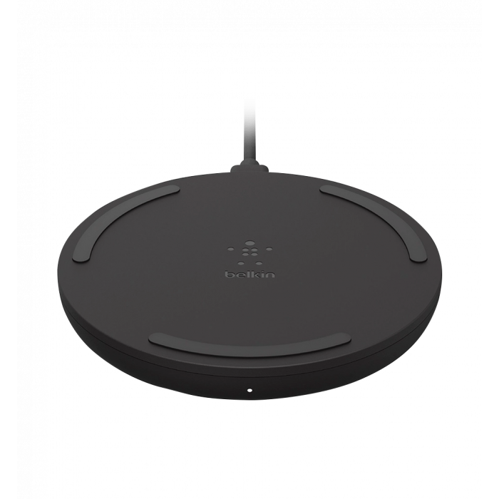Беспроводной ЗП Belkin Pad Wireless Charging Qi, 10W, black (WIA001VFBK)