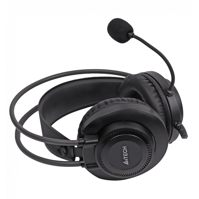 A4-Tech FH200i (Grey) headphones with a microphone, gray color
