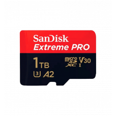 Карта пам'яті SanDisk Extreme Pro microSDXC 1TB UHS-I U3 + SD адаптер (SDSQXCD-1T00-GN6MA)