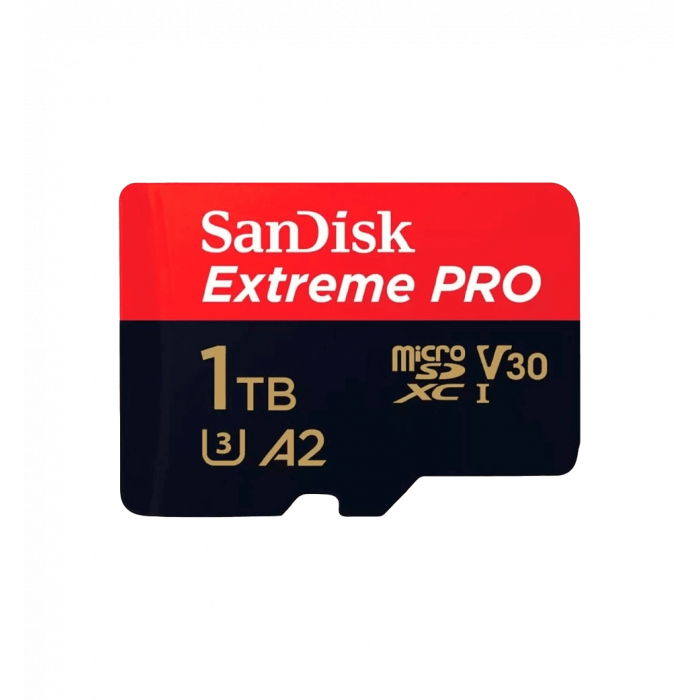Карта пам'яті SanDisk Extreme Pro microSDXC 1TB UHS-I U3 + SD адаптер (SDSQXCD-1T00-GN6MA)