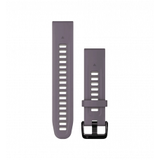 Ремінці для годинника Garmin QuickFit 20 силіконові орхідеєві/світло-пісочні