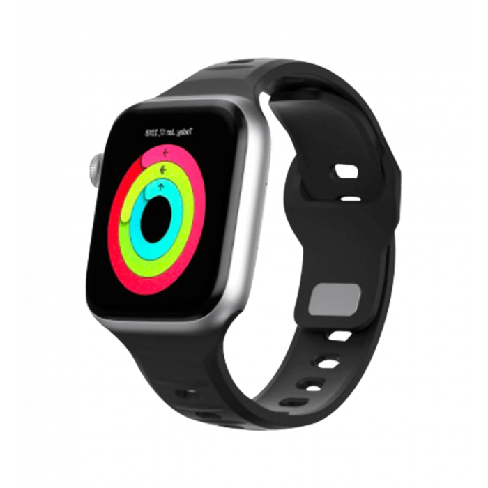Ремінець Blueo Fluoro Rubber Sport Watch Band 42/44/45/49 mm Black (BL004BLK)