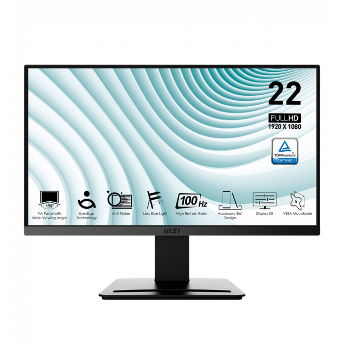 Монітор 22" MSI PRO MP223 VA FullHD 100Hz