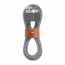 Кабель Native Union Belt Cable USB-A to USB-C Zebra (1.2 m) (BELT-AC-ZEB-NP)