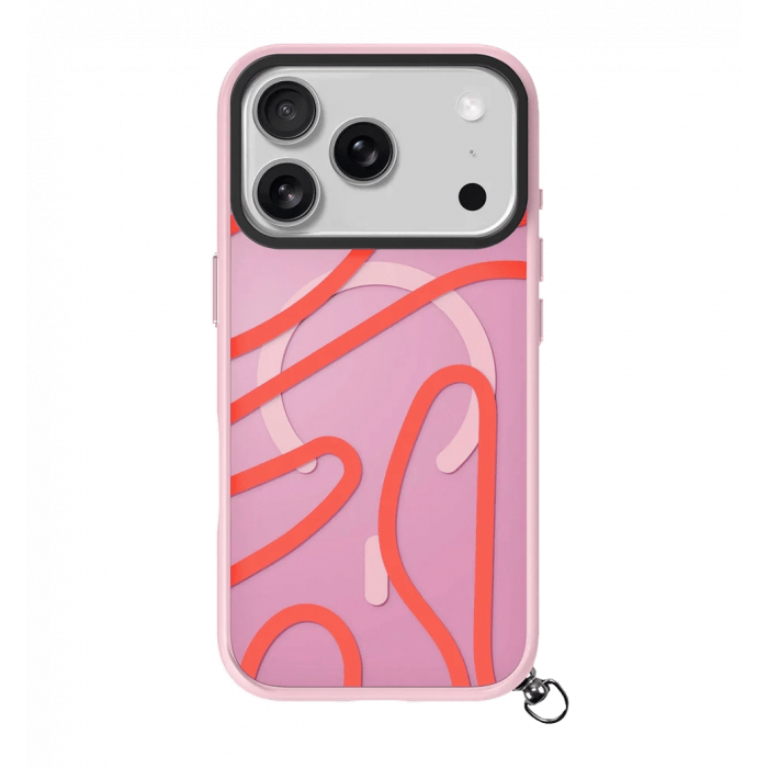 Чохол-накладка LAUT KEYKO POP for iPhone 17 Pro Max MagSafe Pink (L_IP25D_KP_P)
