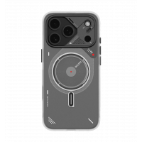 Чохол AULUMU A17 Чехол TPU IMD Чехол TPU IMD только для iPhone 17 Pro Max Полупрозрачный Белый