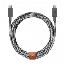 Кабель Native Union Belt Cable USB-C to USB-C Zebra (1.2 m) (BELT-C-ZEB-2-NP)