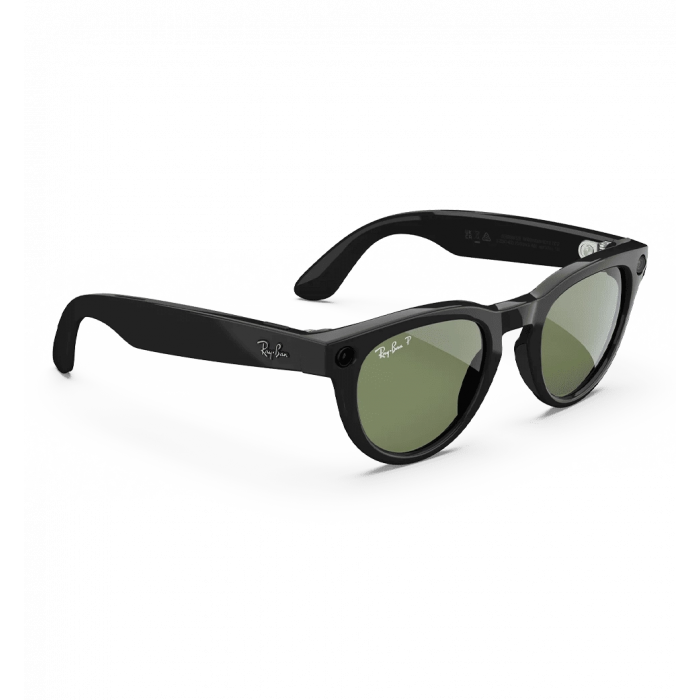 Смарт-окуляри Ray-Ban Meta Headliner Shiny Black/ G15Green  (RW4009F 601/7151 S51)