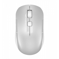 Миша бездротова A4Tech Fstyler FB26CS Air2 (Icy White), колір сірий+білий