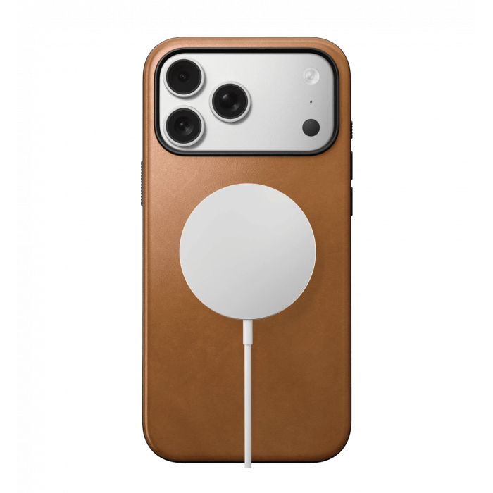 Чохол Nomad Modern Leather English Tan for iPhone 17 Pro (NM014315858)