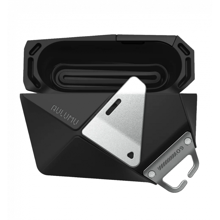 Чохол AULUMU Geomertric case for AirPods Pro2 Black