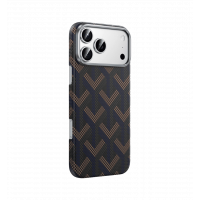 Чохол Keephone KEVLAR PRAGUE MagSafe Case for 17 Pro Max Midas (KPKVPG17PMMS)