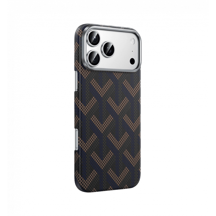 Чохол Keephone KEVLAR PRAGUE MagSafe Case for 17 Pro Max Midas (KPKVPG17PMMS)