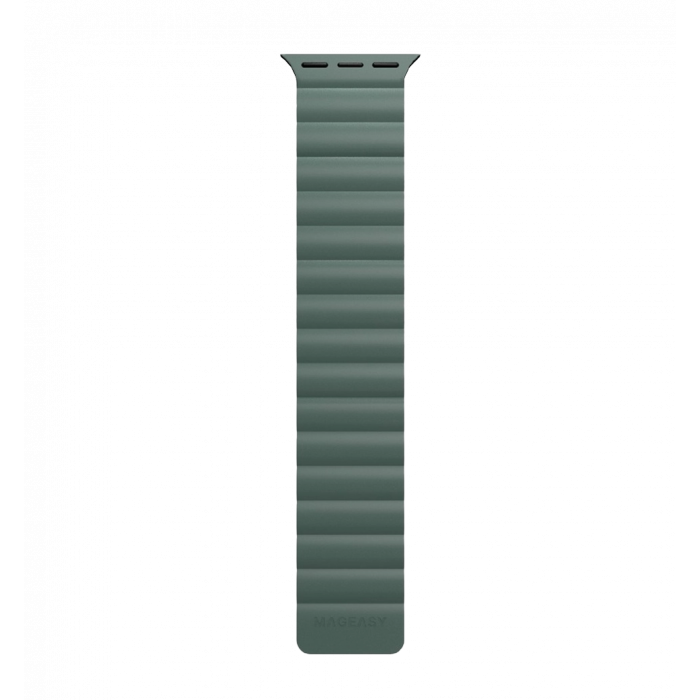 Ремінець Switcheasy Skin Silicone Magnetic Watch 42/44/45/49mm Pine Green (MAW245078PG22)