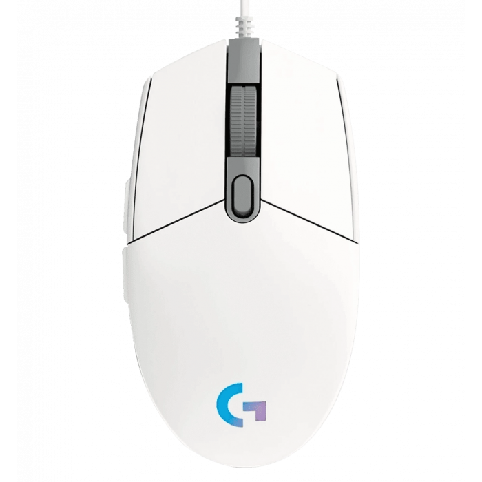 Миша LOGITECH G102 LIGHTSYNC - WHITE - EER