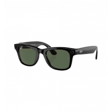 Smart glasses Ray-Ban Meta Wayfarer Shiny Black/G15 Green size M (RW4006 601/71 50-22)