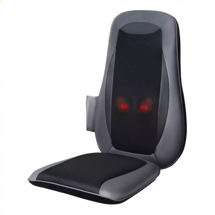 Масажна накидка на крісло NAIPO Neck & Back Massager з підігрівом, вібрацією та функцією масажу Шиатцу