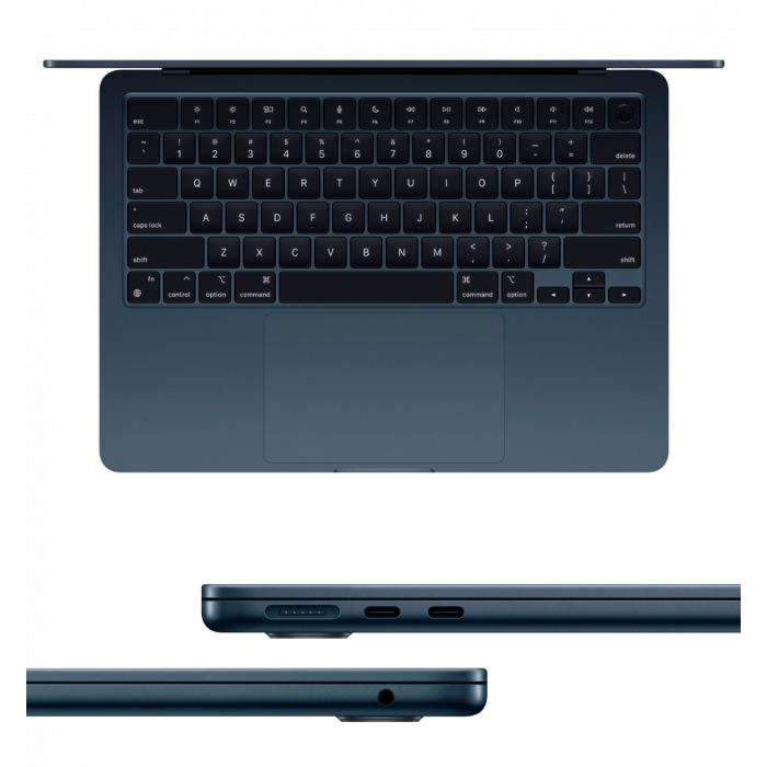 MacBook Air 13" Apple M3/8CPU/10GPU/16GB/512GB SSD/Midnight (MXCV3)