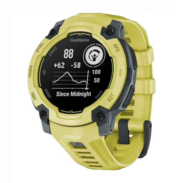 Смарт-годинник Garmin Instinct E 45mm Electric Lime with Electric Lime Band (010-02933-01) UA